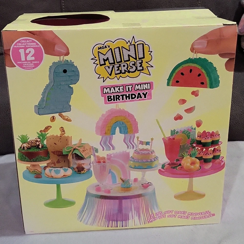 MGA's Miniverse Make It Mini Birthday - BOX ONLY